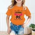 thumbnail image 2 of FhsagQ The 7th Of July Fille Enfant Mignonne Graphique Col Rond Manches Courtes Tee Été Décontracté T-Shirt Tout-Petit Fille Printemps The 7th Of July T-Shirts 2T Fille T-Shirts d'Été Taille 8-9 Pâques Orange 3-4 Ans, 2 of 5