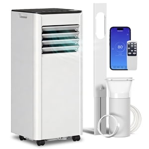 HOMCOM 10000 BTU portatif Air Conditionneur, AC Unité avec déshumidificateur & Ventilateur