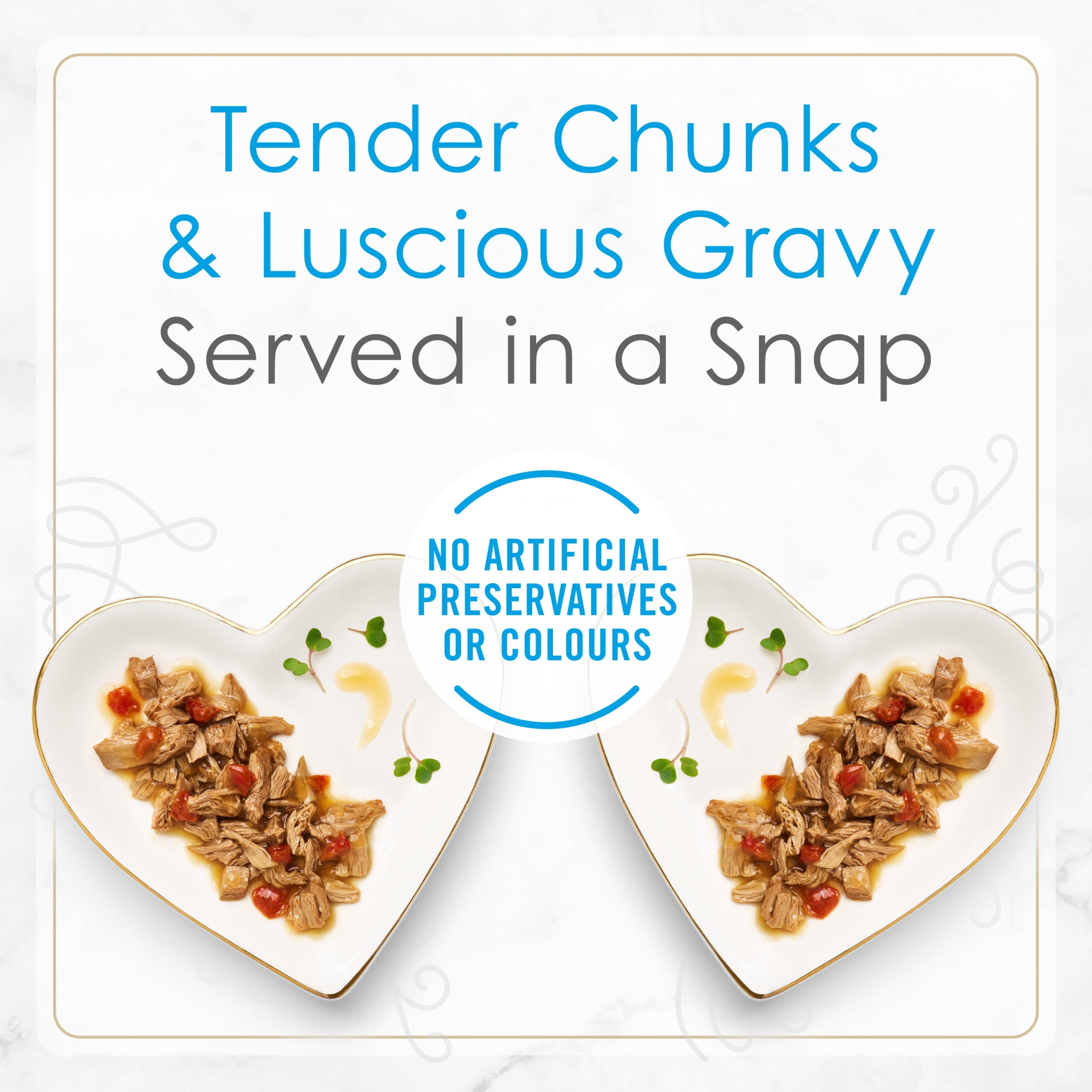 Fancy Feast Petites Entrée de Poisson Blanc avec Tomates Nourriture pour Chat Gourmet