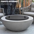 thumbnail image 4 of BeesClover Housse de Brasero pour Feu de Camp Solo, Ronde en Acier Inoxydable avec Poignée, Convient au Brasero Encastré, pour Camping en Terrasse Extérieure, 4 of 8