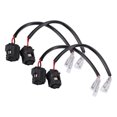 thumbnail image 1 of Unique Bargains Motorcycle Turn Signal Cable Adapter Connectors for Yamaha MT-10 Turn Signal Wiring Adapter Plug 4 Pcs, 1 of 6