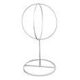 thumbnail image 1 of Abbracc Support de Chapeau Support de Rangement Présentoir en Métal Portable Or Argent2, 1 of 6
