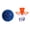 Blue, variant on 1 Set Silent Basketball Quick Rebound Low Noise Adults Kids Training Ball with Basket for Indoor Outdoor