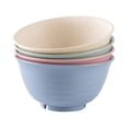 thumbnail image 3 of Gspmoly Microwave-safe Plastic Bowls, Dishwasher Safe Large Cereal Bowls, Set of 4, 3 of 9