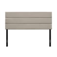 thumbnail image 1 of Etta Tufted Upholstered Headboard Warm Grey King, 1 of 5