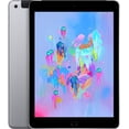 thumbnail image 1 of Refurbished Apple iPad 6th Gen 4G - WiFi + Cellular - 128GB - Space Gray iPad (2018) 9.7 Inch - Unlocked - Excellent Condition, 1 of 5