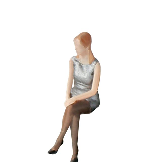 Baohd 1/64 Mini Ornaments Miniature Figurines Model DIY Craft Projects Lightweight Woman