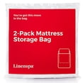 thumbnail image 1 of Linenspa Mattress Bag for Moving and Storage, Queen, Clear, 1 of 2