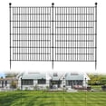 thumbnail image 1 of BeesClover Outdoor Garden Fencing Decorative Garden Fence Rustproof Metal Wire Animal Barrier Fence for Dogs, Rabbits, Landscape Edging, and Patio, 1 of 6