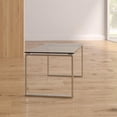 thumbnail image 2 of Plata Import, Glass Top Table, Metal Chrome. Table Ideal For Living Rooms, 2 of 3