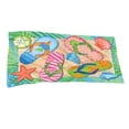 thumbnail image 2 of Dvkptbk Home Essentials Summer Beach Slippers Beach Towel Microfiber Double-Sided Velvet Beach Towel Swimming Towel Versatile Beach Towel Apartment Essentials, 2 of 3
