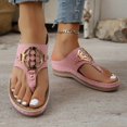 thumbnail image 3 of Womens Flip Flops Orthopedic Sandals Summer Comfortable Walking Thongs Beach Arch Support Slip on Slippers, 3 of 7
