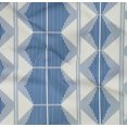thumbnail image 4 of oneOone Organic Cotton Poplin Twill Fabric Triangle & Hexagon Geometric Print Sewing Fabric BTY 42 Inch Wide, 4 of 4