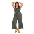 thumbnail image 1 of Lane Bryant Women's Plus Wide Leg Jumpsuit, 1 of 6