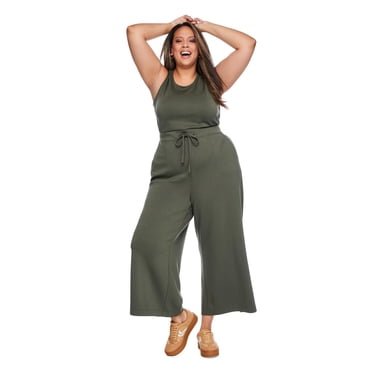 Combinaison à jambes larges Lane Bryant Plus pour femmes