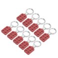thumbnail image 4 of Safety Hasp,10pcs Lockout Hasp 38mm/1.5in Red Lock Hasp Lockout Hasp Built for the Future, 4 of 8