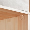 thumbnail image 4 of Non-Marking Adhesive Cabinet Bracket No-Drill Plank Connector | Clear Right Angle Laminate Fixing Bracket | Load-Bearing Support for Shelves | Home Kitchen Storage Organizer, 4 of 6