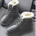 thumbnail image 1 of Pisexur Vendredi Fou Deals 2022! EGNMCR Bottes de Randonnée d'Hiver pour Femmes Bottes de Neige Chaudes Bottes de Randonnée d'Hiver Doublure Extérieur Antidérapant Résistant à l'Eau, 1 of 3