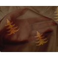 thumbnail image 3 of oneOone Silk Tabby Fabric Christmas Tree Ikat Decor Fabric Printed BTY 42 Inch Wide, 3 of 3