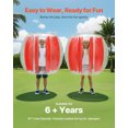 thumbnail image 3 of VEVOR 2-Pack 3FT/0.9M Inflatable Bumper Balls PVC Body Sumo Zorb Ball Outdoor Game, 3 of 9