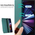 thumbnail image 3 of Shockproof TPU+PC Tablet Cover with Pen Holder & Auto Sleep/Wake Function - Compatible for 11-inch iPad Pro 2020/2021, Blue (Skin-Friendly Pattern) Protective Shell, 3 of 7