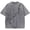Grey, variant on Xdzjlr Mens T-Shirt Gothic Vintage Oversized Washed Tees Clothes Fashion Men's Shirt,Xl