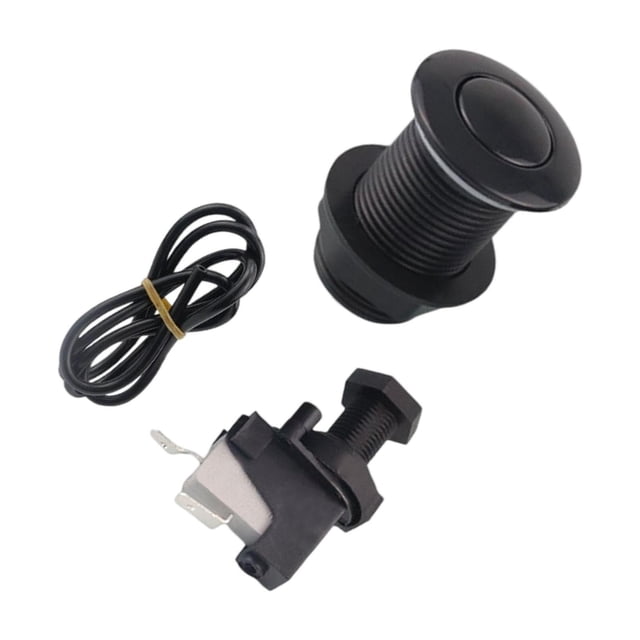 Yingyy Air Switch Kits Portable Cordless on argent product is designed brushed Switch Push Button Pneumatic Off