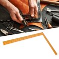thumbnail image 3 of Durable Essayer Carré, Large Application Règle L-Carré, Facile à Utiliser Facile à Utiliser pour la Construction de Quincaillerie de Menuiserie Outils de Marquage Jaune, 3 of 8
