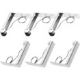 thumbnail image 1 of ORUYROP Tablecloth Clips Stainless Steel Table Cloth Cover Clamps for Outdoor and Indoor (6 Pack), 1 of 7