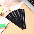 thumbnail image 1 of unbranded 10pcs Stick-on Thermometer Black Temperature Gauge Rectangular for Brewing Kombucha Monitoring, 1 of 8