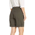 thumbnail image 3 of Womens Comfy Summer Shorts Drawstring Elastic Waist Pockets Casual Beach Pants, 3 of 4