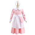 thumbnail image 4 of Robes Roses pour Bébé Enfant Garçon Fille à Col Rond Robes de Retour à la Maison pour Enfant Manches Longues Courtes Midi Formelles Bal Fête Robes de Soirée Costumes de Soubrette Automne Été Robes 2025 8 Ans, 4 of 9