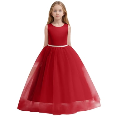 Robes pour Fille, Robes Habillées pour Filles, Robe RD2 pour Filles, Robe de Mariage pour Fille, Robes pour Fille Taille 7-8 Ans