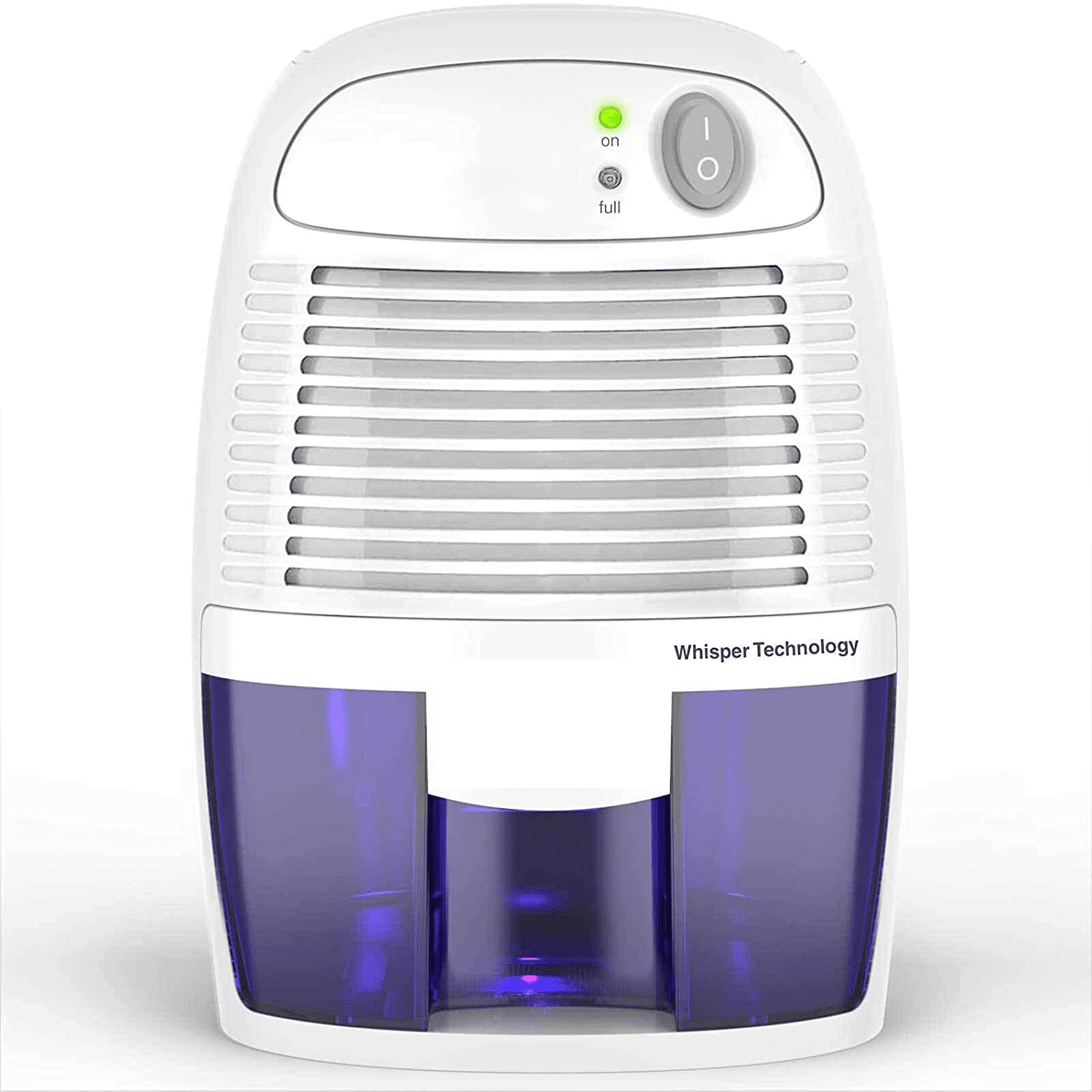 Household Electric Dehumidifier, 2200 cu. ft. (225 sq. ft.) Mini Compact Portable Quiet Dehumidifier with 17 oz Capacity for Bedroom, Bathroom, RV, Laundry Room or Closet (Pack of 1)
