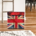 thumbnail image 3 of FRCOLOR storage ottoman Folding Storage Stool Ottoman Footstool with Storage Box Function,11.81"X11.81"X11.81", 3 of 4