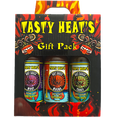 thumbnail image 1 of Tasty Heat's Hot Sauce Gift Set, Hot Sauce Gift pack , Hot Sauce Kit for Him, Dad, Made in Canada, All Natural, No Preservatives, Gluten Free, Vegan, Dairy Free., 1 of 22