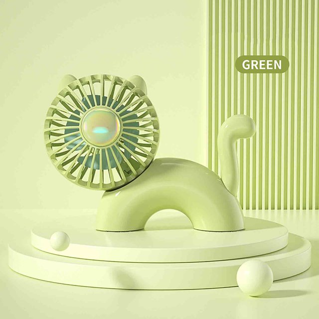 Dvkptbk Fan for Bedroom Mini Portable USB Charging Fan Desk Top Portable Handheld Fan