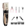 thumbnail image 1 of Estbridge 2 in 1 Pet Paw Hair Trimmer Electric Multi Dog Hair Clippers for Thick Coat Cordless Grooming Tool Kid Hair Clipper for Child Rechargeable for Medium and Large Dogs and Cats Fac, 1 of 5