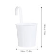 thumbnail image 2 of Miangastore 8Pcs Hanging Flower Pots Iron Bucket Planter for Railing Fence Balcony Garden, 2 of 8