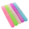 thumbnail image 1 of Brosse à Dents de Rangement Colorée Arc-en-Ciel pour Adulte, Portable, Petite, Mignonne, de Voyage, Nouvelle, 5 Pcs, 1 of 6
