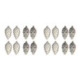 thumbnail image 3 of relayinert 8pieces Tree Decoration Eye-catching Pine Cone Decorations For Festive Champagne Gold 2Set, 3 of 6