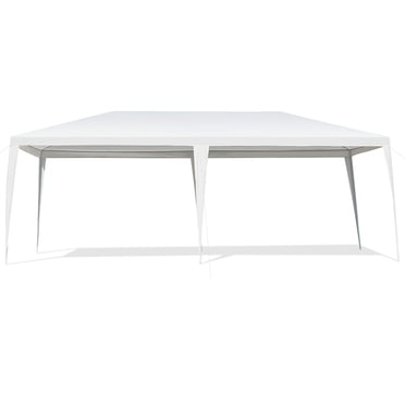Patiojoy Pavillon de Mariage et de Fête Extérieur Blanc 10'x20 Pieds pour Événements, Auvent de Gazebo
