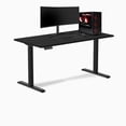 thumbnail image 2 of Desky Single Sit Stand Gaming Desk - White / 59.1 x 29.5 Inches / Grey, 2 of 10