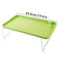 thumbnail image 2 of TASTAN Foldable Lap Desk,Adjustable Bed Tray Desk – Portable Folding Table for Laptops, Breakfast In Bed, Or Dorm Room Study (Space-Saving Design) Laptop Stand for Bed And Sofa, Green, 2 of 6