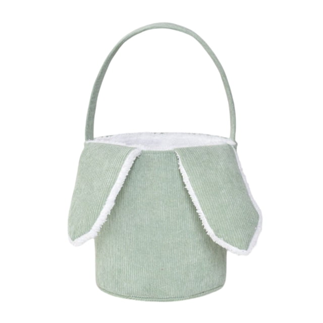 Easter Bunny Cute Candy Storage Toy Holder With Rabbit Ears For Kids Home Textile Storage