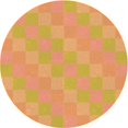thumbnail image 1 of Ahgly Company Tapis d'Intérieur Ronds Lavables à la Machine, Style Transitionnel, Bière Orange, Tapis de Zone, 8 Pieds Rond, 1 of 7