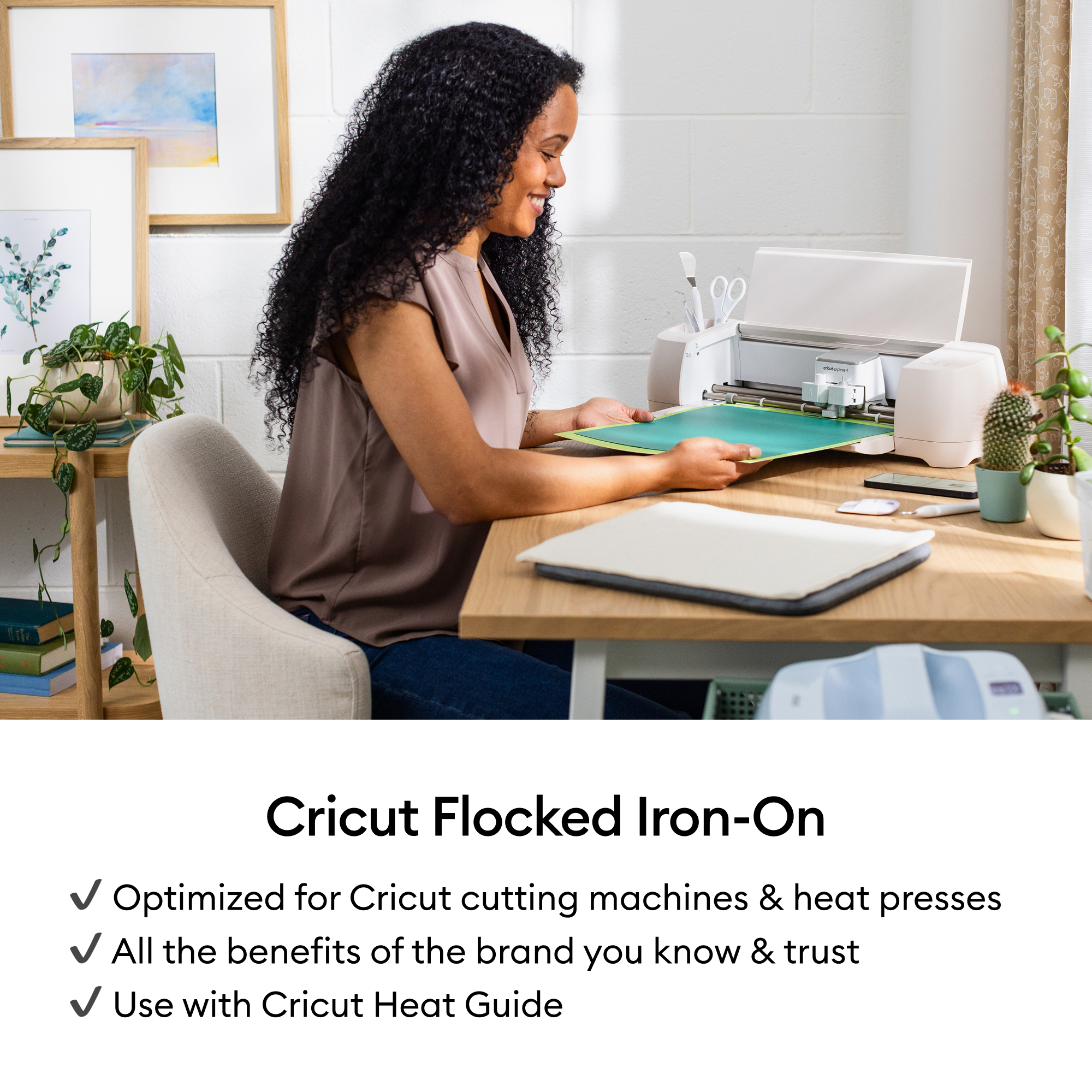 Thermocollant floqué Cricut™, collection Classics