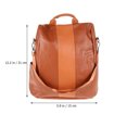 thumbnail image 2 of BESTYASH 1Pack Brown Backpack for High School Girls Casual Daypack Bag, 2 of 5