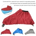 thumbnail image 4 of Adjustable Waterproof Dust-proof Kayak Sprayskirt Portable Cockpit Deck Cockpit Sprayskirt Canoeing Cover Accessory Outdoor Water Sports Canoeing Gray M, 4 of 7