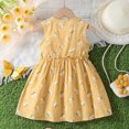 thumbnail image 4 of LOVZFMLL Jupe Princesse à Nœud pour Filles, Été, Manches Courtes, Volants, Dentelle, Col Rond, Broderie, en Maille, 4 of 4